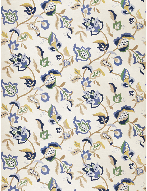 Ткань Trend Indigo Dove Gray Prints & Wovens Vol.III 02614/Indigo
