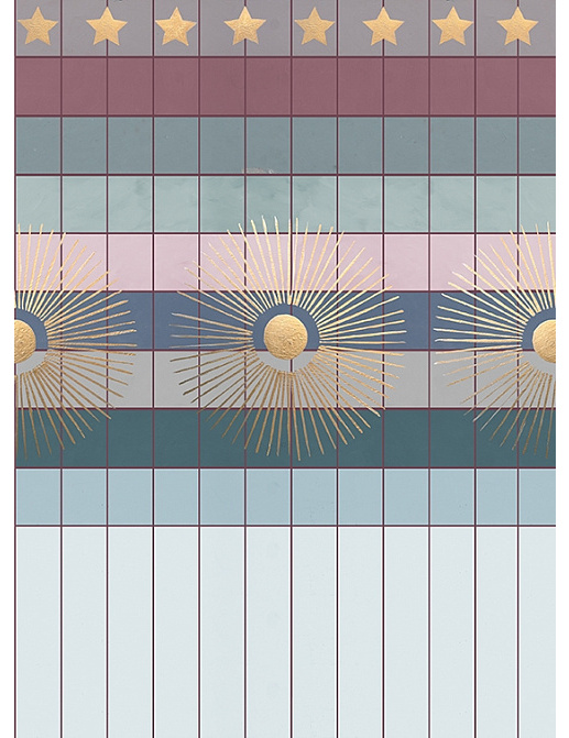 Панно и фотообои Wall & Deco Wet System 2017 WET_SL1702