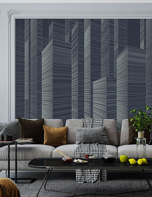 Панно и фотообои Affresco Line Art AF2132-COL4