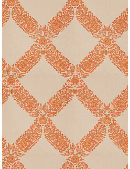 Ткань Fabricut Vignettes Vol.XIII Terra Cotta Saint Maurice/Orange blossom