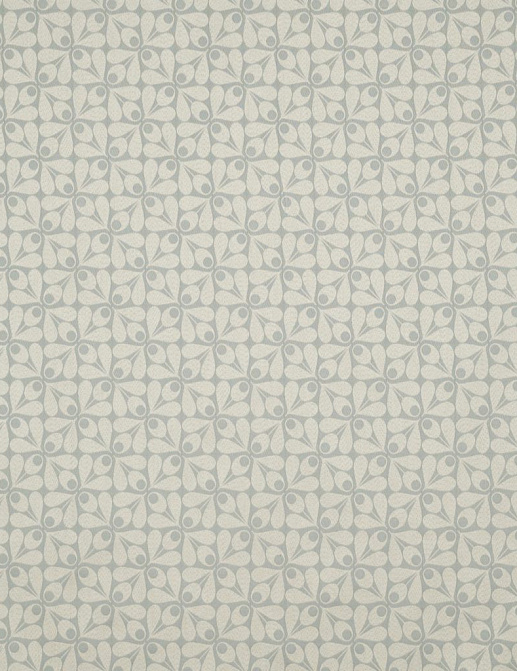 Ткань Orla Kiely Wovens-Volume One WovenAcornCup/MidPowderBlue
