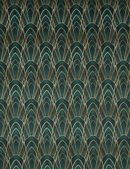 Ткань Ashley Wilde Visage Delaunay/Emerald