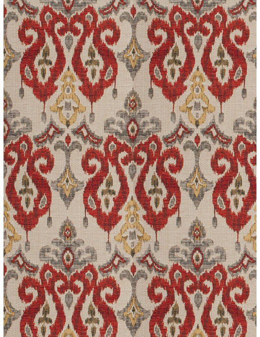 Ткань Fabricut Color Studio Vol.VIII Vermillion Banjara/Fiesta