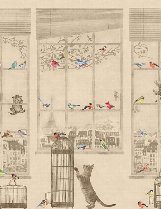 Панно и фотообои Affresco Botanica AFF 722 COL 477