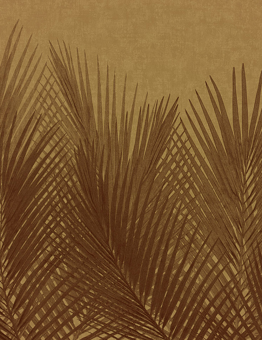 Панно и фотообои Italreflexes Macro Palm-004/Gold