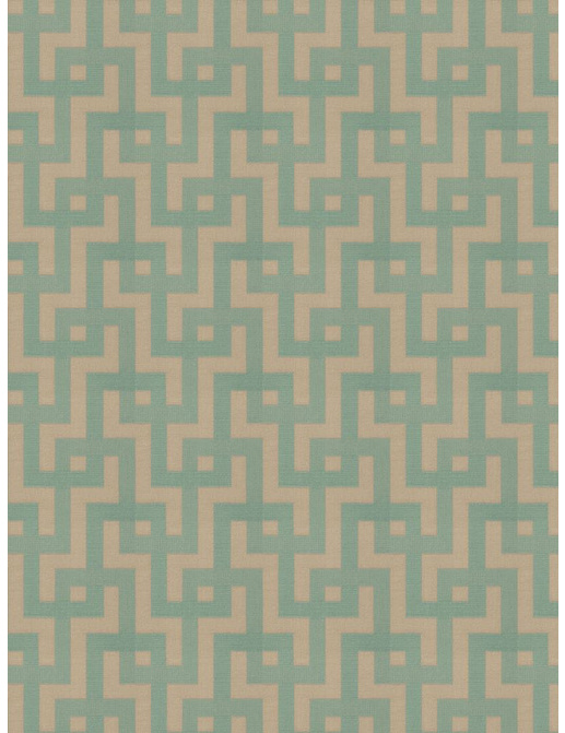 Ткань Fabricut Modern Nuances Blue Wave Clarity interlock/Peacock