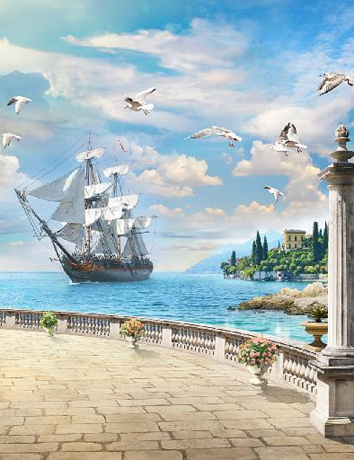 Панно и фотообои Affresco Illusion AG233