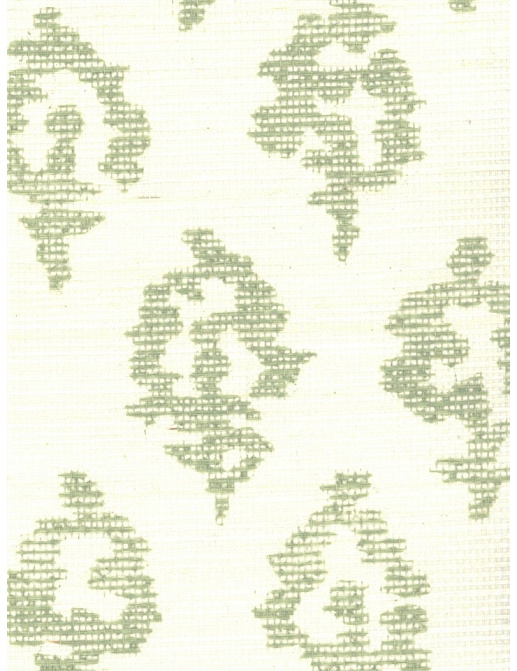 Обои Stroheim Silhouettes Woodhall Sisal/Green on Oyster
