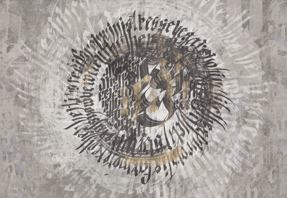 Обои Factura Collection 2021 CALLIGRAPHY/4