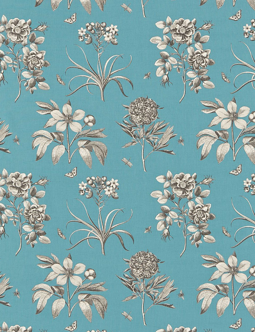 Ткань Sanderson Parchment Flowers DPFPET203