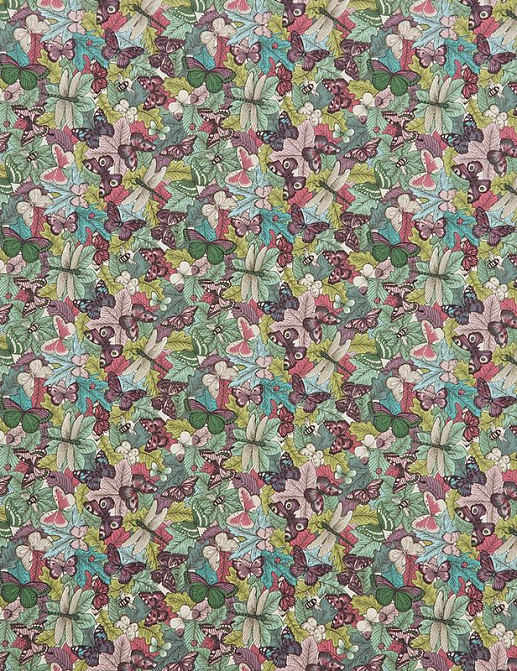 Ткань Daylight Molveno Botanist/Carmine