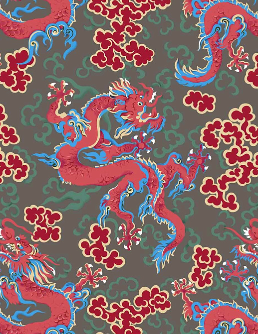 Ткань Vestale Impression Eastasia 22TR01-2
