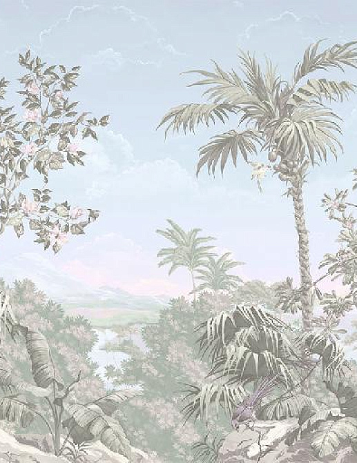 Панно и фотообои Affresco Цветариум Jungle Color 4