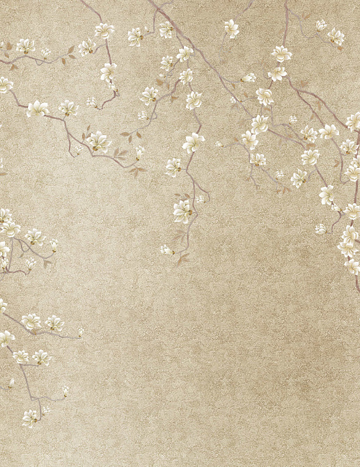 Обои Yana Svetlova Wallcoverings Art Prints SPRINGMAGNOLIA/GL-19