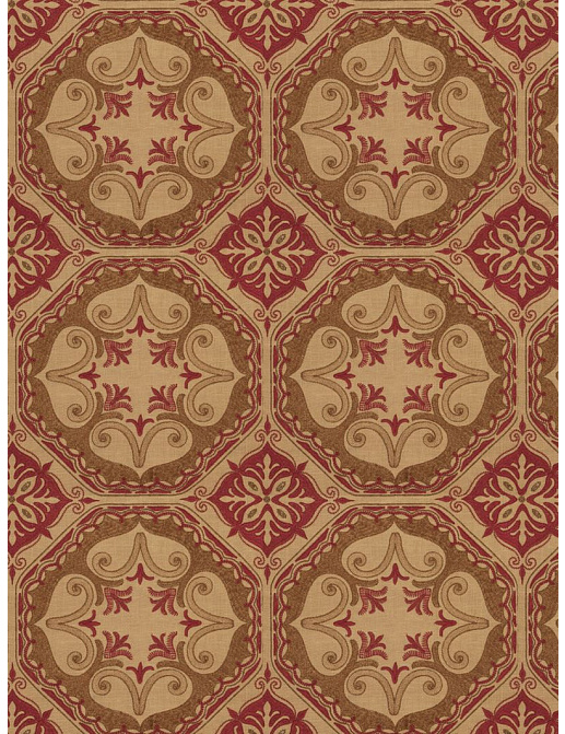 Ткань Fabricut Vignettes Vol.XIV Exotic Red Epicurus/Bohemian wine