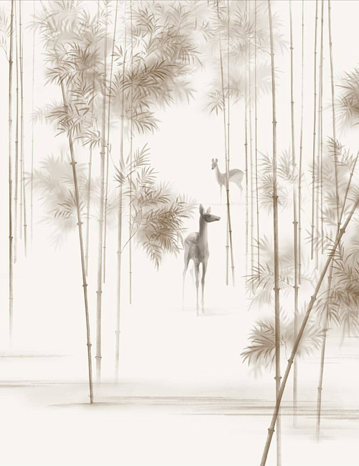 Панно и фотообои Fresq Classic & Geo AKU.02 / M21 / SEPIA