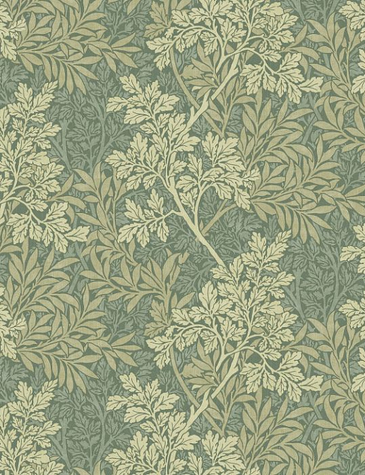 Ткань William Morris At Home Flora & Foliage Volume I Foliage/Apple