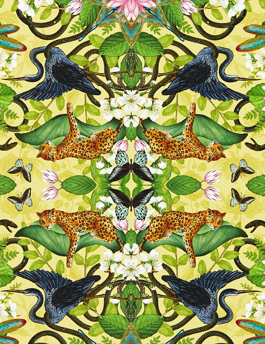Обои Clarke & Clarke Botanical Wonders W0136/01