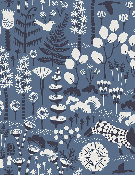 Обои Borastapeter Wonderland by Hanna Werning 1453