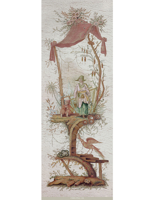 Панно и фотообои Iksel Scenic & Architectural Wallpapers Pillement Chinoiserie CHIN PILL03
