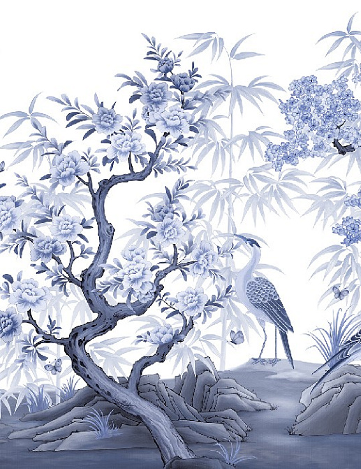 Панно и фотообои Faboie Silk Painting 5 F-SN5034