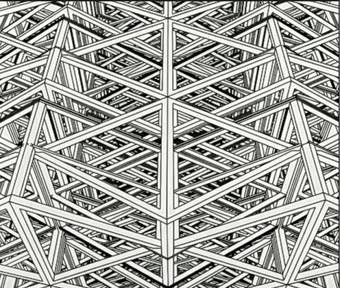Панно и фотообои Kolizz-Art Digi TD12052-6P-W