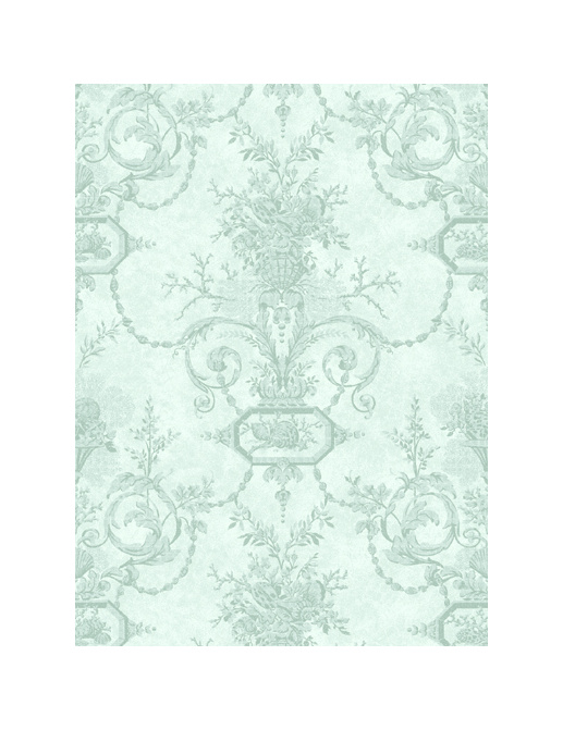 Обои Jaima Brown Damasks Frutta-Di-Mare-Seaglass
