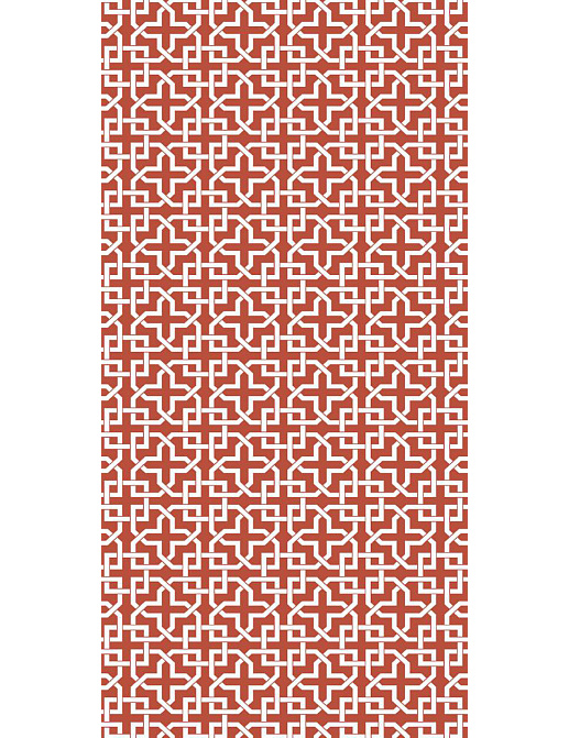 Обои Nicolette Mayer Blossom Chinoiserie Infinity/Mod Red