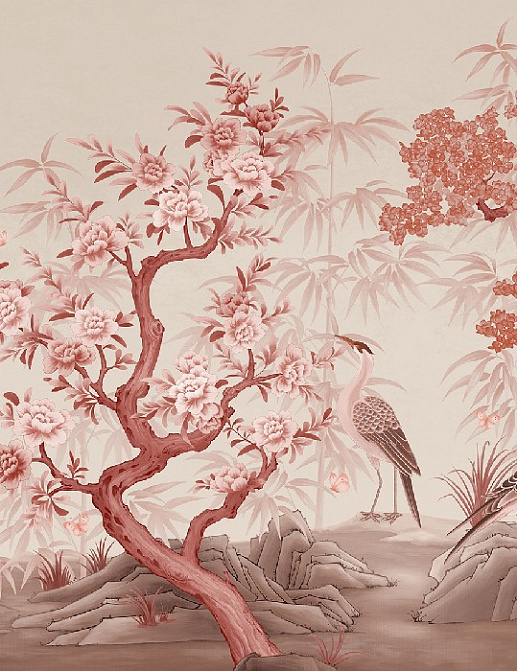 Панно и фотообои Faboie Silk Painting 5 F-SN5033