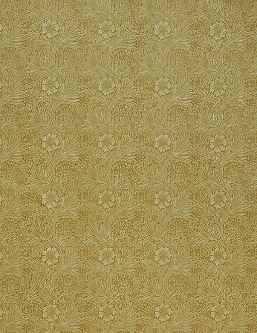 Ткань William Morris At Home Kelmscott Gardens Volume II Marigold Velvet/Ochre