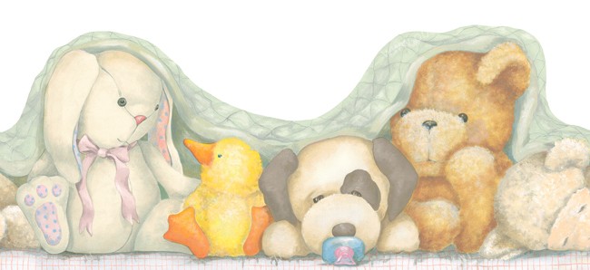 Бордюр Aura Honey Bunny IF2530B