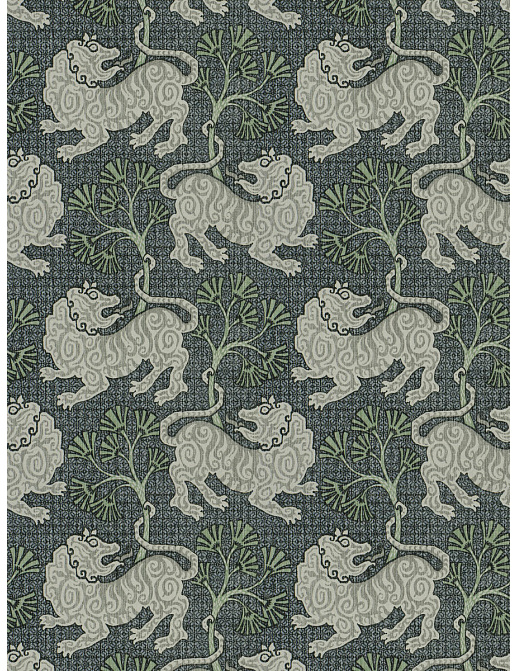 Ткань Fabricut Chromatics Vol.XXVI Azure Lion'sDen/Indigo