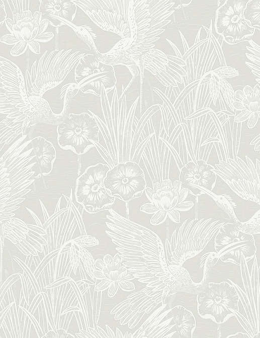 Обои Seabrook White Heron EW11010