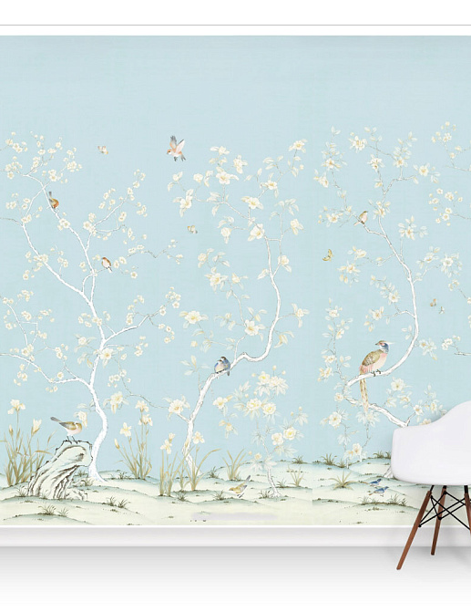 Панно и фотообои Paul Montgomery Studio Complete Collection Lavena Cyan