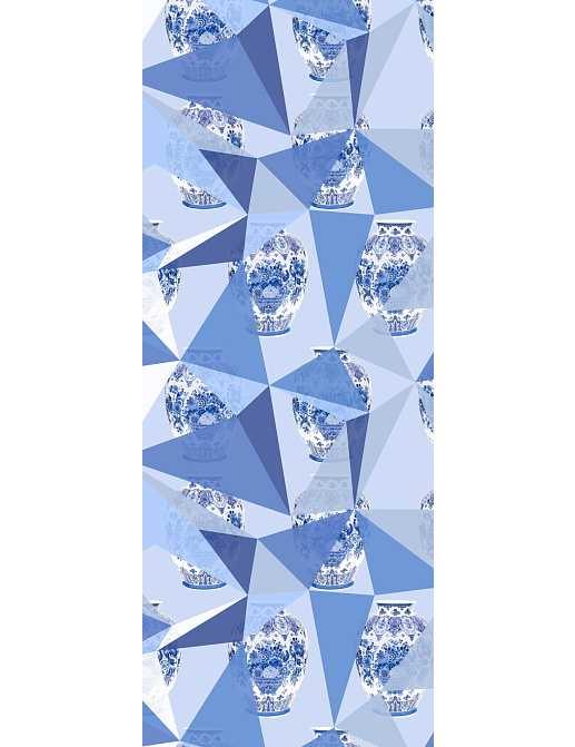 Обои Nicolette Mayer Royal Delft Elements-Blue