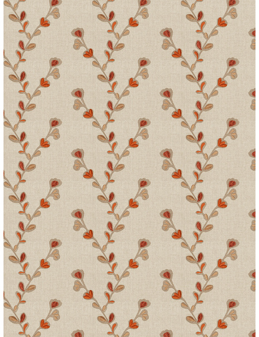 Ткань Fabricut Vignettes Vol.XIII Terra Cotta Salana/Spice
