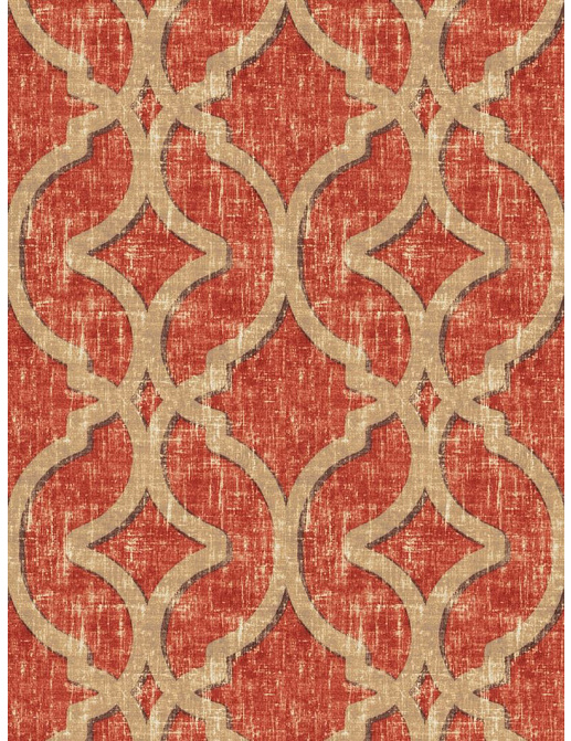 Ткань Fabricut Vignettes Vol.XIII Terra Cotta Carloman/Spice