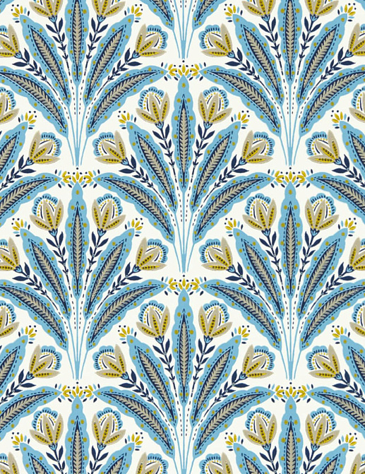 Обои Clarke & Clarke Secret Garden W0193/02