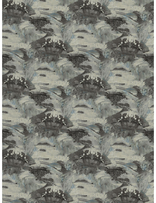 Ткань Fabricut Luxe Nuances Cumulus Breeze ParadiseValley/Arctic