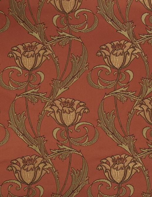 Ткань Galleria Arben Art Nouveau ORLEANS/RED