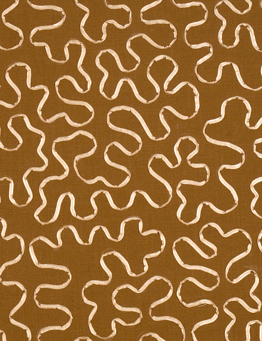 Ткань Trend Jaclyn Smith Home brown black 01856 Caramel