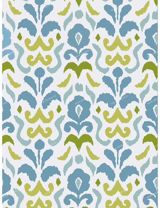 Обои Stroheim Dana Gibson Montenegro/Turquoise Lime