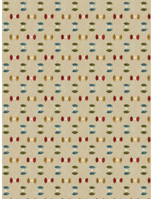 Ткань Fabricut Natural Nuances Vignettes Clay GewaFray/Confetti