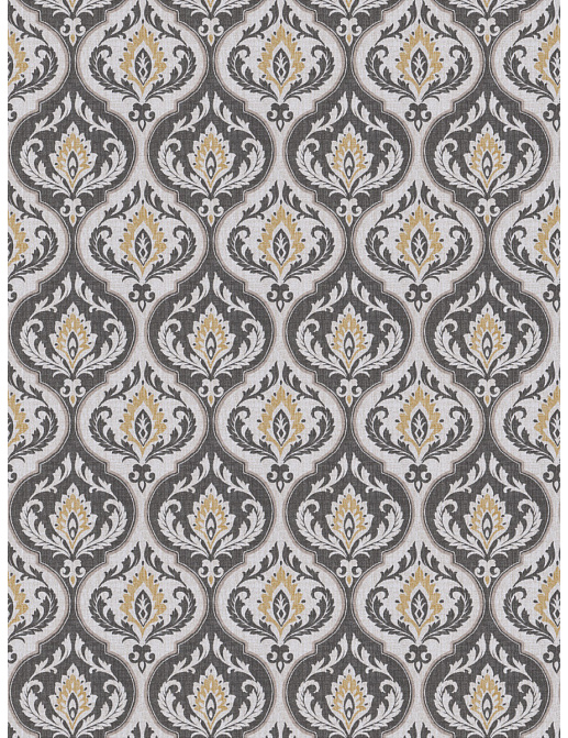 Ткань Fabricut Chromatics Vol.XXV Gilt Elocution/Charcoal