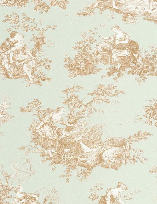 Обои Casadeco Les Belles Toiles de Jouy 2 BTJD87917272