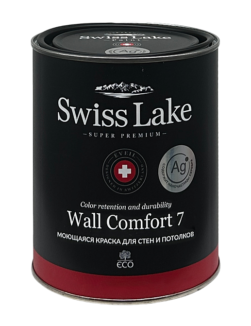 Краска Swiss Lake Wall Comfort 7 WC-A 0.9 л