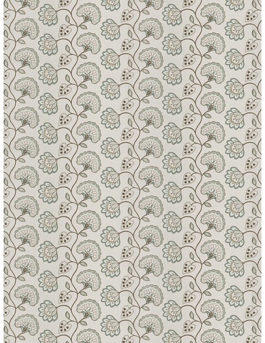 Ткань Fabricut Vignettes Vol.XIV Wintergreen Prudence floral/Robin's egg