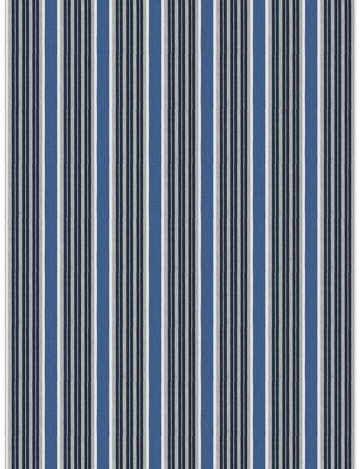 Ткань Stroheim Dana Gibson Blue Green Espadrille stripe/Blue