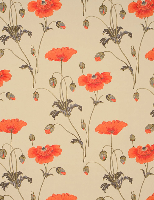 Ткань Sanderson Parchment Flowers DORIPE303