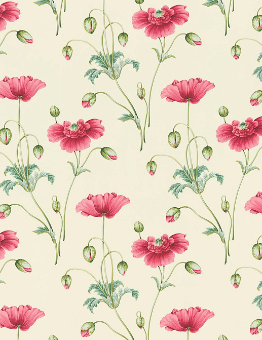 Ткань Sanderson Parchment Flowers DPFPPP203